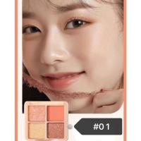 ราคา Amy shop พาเลทตา พาเลทอายแชโดว์ อายแชโดว์พาเลท อายแชโดว์เนื้อแมท อายแชโดว์ประกายมุก 4สี (22364130239)