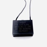 ราคา Capacitor 450VAC 1 18UF แบบเหลี่ยม มีสาย 2 สาย แคปพัดลม ปั๊มน้ำ มอเตอร์แคปรัน แคปสี่เหลี่ยม คาปาซิเตอร์รัน (20212387050)