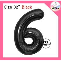 ราคา ลูกโป่งตัวเลข 0 9 ขนาด 32 นิ้ว สีดำ ส่งเร็วจากกรุงเทพ ลูกโป่งอายุ ลูกโป่งฟอยล์ตัวเลข ฟอยล์เลข (22212250240)