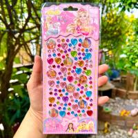 ราคา สติกเกอร์เพชรหัวใจ แวววาว ราคาส่ง สติ๊กเกอร์ sticker เพชร หัวใจ (21348034070)