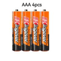 ราคา Kingever แบตเตอรี่สำหรับงานหนักหนักเป็นพิเศษ4ชิ้น AA R6 AAA R03 (21433560705)