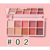ราคา YAYA SHOPอายแชโดว์ พาเลทอายแชโดว์ 10 สี Eyeshadow เนื้อใยไหม เนื้อแมท ประกายชิมเมอร์ กลิตเตอร์ สีสวย Y5020 (22423684915)