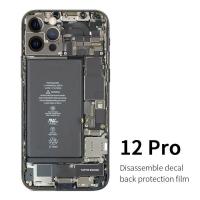 ราคา ฟิล์มหลังด้าน ฟิล์มถอดแยกชิ้นส่วนเมนบอร์ดลายพราง สำหรับ iPhone 15 Pro Max 14 13 12 11 Pro XS Max Mini X XR SE 2020 8 7 6 6s Plus ฟิล์มหลัง ไอโฟน (16565686704)