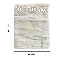 ราคา ORAMA FB5 ถุงผ้าขาวบาง ผ้ากรอง แบบมีเชือก สำหรับต้มสมุนไพร ต้มยา กรองชา ถุงใส่เครื่องหอม เครื่องเทศ (21732847244)