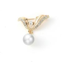 ราคา เข็มกลัดติดโบว์แฟชั่นแบบเรียบง่ายสำหรับผู้หญิงจี้มุกหมุดเข็มกลัดเข็มกลัดติดปกเสื้อเข็มกลัดเครื่องประดับอัญมณีแต่งงาน (17667125644)