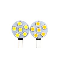 ราคา หลอดไฟ LED กลมเครื่องดูดควันช่วง G4 12V SMD5050 6 9 12 24 Leds SMD ไฟ LED สำหรับเรือขาว หลอดไฟสีวอร์มไวท์โคมไฟสปอร์ตไลต์ (21499509290)