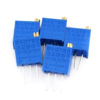 ราคา ตัวต้านทานปรับค่า VR แนวตั้ง 3296W Trimpot Trimmer Potentiometer 3296 100R 200R 500R 1K 2K 10K 20K 50K 100K 500K 1M 2M (15147763734)