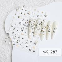 ราคา UR SUGAR 3D Cute White Wildflower Colored Beautiful Daisy Flower Sunflower Embossed Relief Nail Art Decoration Sticker Manicure Decals (22581356838)