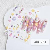 ราคา UR SUGAR 3D Cute White Wildflower Colored Beautiful Daisy Flower Sunflower Embossed Relief Nail Art Decoration Sticker Manicure Decals (22581356836)