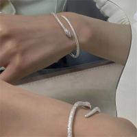 ราคา M ZONE8 กำไลข้อมืองูสีเงิน925กำไลข้อมือแฟชั่นฮิปฮอปสำหรับผู้หญิงกำไลข้อมืองูที่แปลกใหม่ (19909695348)