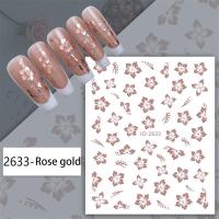 ราคา UR SUGAR 3D Cute White Wildflower Colored Beautiful Daisy Flower Sunflower Embossed Relief Nail Art Decoration Sticker Manicure Decals (22565729765)