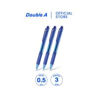 ราคา Double A TriTouch ปากกาลูกลื่นแบบกด 0 5 มม จำหน่าย 3 ด้าม (22240479736)