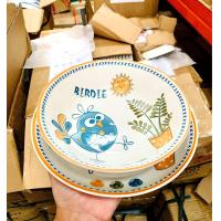 ราคา จานเซรามิคกระเบื้อง จานกระเบื้อง จานเซรามิค จาน ลายสวยมาก จานขนาด8 (15356804956)