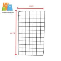 ราคา ตะแกรง ชุบขาว ชุบดำ ตะแกรงอเนกประสงค์ แขวนโชว์สินค้า ตะแกรงขายสินค้า (21956986073)