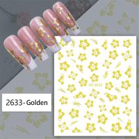 ราคา UR SUGAR 3D Cute White Wildflower Colored Beautiful Daisy Flower Sunflower Embossed Relief Nail Art Decoration Sticker Manicure Decals (22565729764)