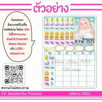 ราคา ใบน้ำเต้าปูปลา บิงโก ตารางน้ำเต้าปูปลา ปริ้นสีขนาดเอ 5 แผ่นละ 1 บาท (21577607591)