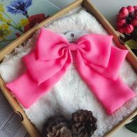 ราคา โบว์ใหญ่ ผ้านิ่ม 2 ชั้น โบว์ติดผม กิ๊บโบว์ โบว์ใหญ่ โบว์ประดับผม (20600187961)