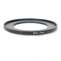 ราคา แหวนอะเดปเตอร์ Aluminium 55mm to 77mm Step Up Filter Ring Stepping Adapter (21748151702)