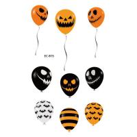 ราคา New Halloween Tattoo Stickers Funny Cartoon Funny Kids Tattoo Sticker Disposable tattoo stickers (16100119492)