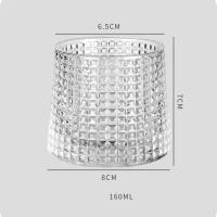 ราคา พร้อมส่ง แก้วคอกเทล 160ML แก้วล้มลุก the roc (21062060063)
