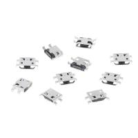 ราคา 10 Pcs Type B Micro USB 5 Pin Female Charger Mount Jack Connector พอร์ตซ็อกเก็ต (12176542540)