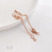 ราคา ห่วงโซ่ชุบสี18 K สีทองและขาวทองชมพูสร้อยข้อมือสร้อยคอ Diy อุปกรณ์เสริมเครื่องประดับวัสดุ (10851202612)