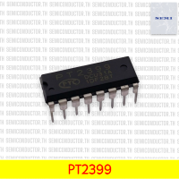 ราคา IC PT2399 Echo Audio Porcessor equiped with ADCDAC High Sampling Frequency Internal Memory of 44K Internal VCO Low Distortion less than 0 5 ไอซี DIP 16 (14389881827)