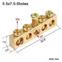 ราคา SENSET มัลติสเปค ขั้วต่อสายไฟ มีรูสกรู ทองแดงทองแดง ขั้วบาร์ทองแดง ขั้วบาร์ทองแดง เทอร์มินอลบล็อกเทอร์มินัล ตู้กระจายพลังงาน (21272358960)