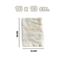 ราคา ORAMA FB5 ถุงผ้าขาวบาง ผ้ากรอง แบบมีเชือก สำหรับต้มสมุนไพร ต้มยา กรองชา ถุงใส่เครื่องหอม เครื่องเทศ (21732847242)