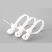 ราคา Nylon Plastic Cable Ties เคเบิ้ลไทร์ สายรัดพลาสติกไนล่อน เข็มขัดรัดสายไฟ หนวดกุ้ง Zip (21825573006)