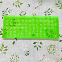 ราคา ไม้บรรทัดร่องอักษรภาษาไทย แผ่นเพลทตัวหนังสือ ร่องตัวหนังสือ กขค (22625695359)