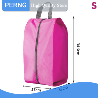 ราคา Tghe กระเป๋ารองเท้าไนล่อนแบบพกพาถุงรองเท้าอเนกประสงค์พับเก็บได้สำหรับการเดินทางกลางแจ้งกันฝุ่นกระเป๋าเป้กันน้ำรองเท้า (20978155529)