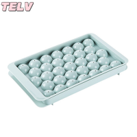 ราคา TELV ถาดน้ำแข็งทรงกลม3D พร้อมฝาทำจากพลาสติกเพชรทรงกลมแม่พิมพ์น้ำแข็ง DIY เครื่องมือทำน้ำแข็งเครื่องมือในครัว1ชิ้น (22295171454)