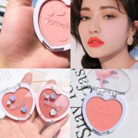 ราคา Forevera บลัชออนหัวใจหวาน แป้งแต่งหน้า เป็นธรรมชาติ บลัชออนนู้ด ปากกาเน้นข้อความ เงา นักเรียน บลัชออนสีแดง พาเลทแต่งหน้า ซ่อมสี รักบลัชออน (22384003835)