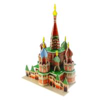 ราคา จิ๊กซอว์โมเดลปราสาท เครื่องบิน เรือรบ จิ๊กซอว์สามมิติ กระดาษ 3D Jigsaw puzzle EPS (22313812265)