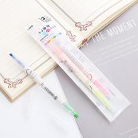 ราคา ปากกาไฮไลท์ ปากกาเน้นข้อความ ปากกาไฮไลท์ 2หัว หัวตัด หัวแหลม ปากกา สีสดใส เครื่องเขียน อุปกรณ์การเรียน 6แท่ง 3แท่ง Highlighter (18342343649)