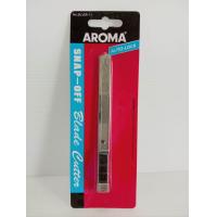 ราคา มีดคัตเตอร์เล็ก ด้ามเหล็กSL 11 AROMA (21558935559)