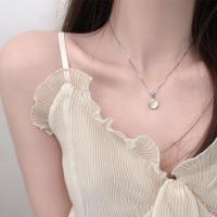 ราคา สร้อยคอหินพระจันทร์สีชมพูดีหวานเกินไปสำหรับผู้หญิงที่สง่างามจี้โซ่เงินสร้อยคอเครื่องประดับ (22162661421)