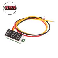 ราคา เครื่องวัดแรงดันไฟฟ้าแบบดิจิตอล LED DC 0 100V แบบปรับได้มิเตอร์วัดกระแสไฟ1ชิ้น (19650915621)
