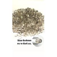 ราคา สโมคกี้ควอตซ์ 6x4mm 6x8mm 7x5mm 8x10mm รูปไข่ หินธรรมชาติ 100 Smoky quartz 6x4mm 6x8mm 7x5mm 8x10mm oval shape 100 natural gemstone (12410348982)