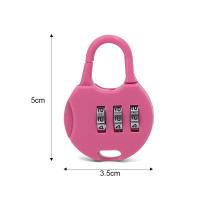 ราคา On Sale กุญแจล็อคประตูกระเป๋าเดินทางด้วยรหัสรหัสตัวเลขกุญแจคล้องแบบรหัสรหัสผ่านล็อครักษาความปลอดภัยการเดินทาง (22526610436)