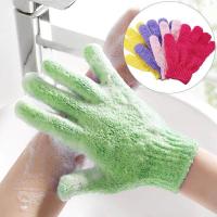 ราคา Houseeker อาบน้ำไนลอนถุงมืออาบน้ำ Exfoliating Mitt ถุงมือ Skin WASH สปานวดโฟมฟองน้ำขัดฟองน้ำขัดตัวถุงมือทำความสะอาดสำหรับห้องน้ำ (949106437)