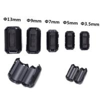 ราคา ตัวกรองสัญญาณ กันคลื่นรบกวน Smileofen Clip on Ferrite Ring Cable Clips Core RFI EMI Noise Suppressor Filter Beads (21334162470)