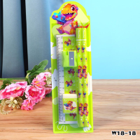 ราคา BLUE WHALE ชุดเครื่องเขียน1ชุดมีถึง5ชิ้นประกอบไปด้วยดินสอ ไม้บรรทัด ยางลบ กบเหลา ลายน่ารัก (22473330036)