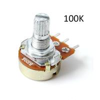 ราคา ตัวต้านทานปรับค่าได้ 1K 2K 5K 10K 20K 100K ohm WH148 B1K B2K B5K B10K B20K B100K Volume VR Potentiometer Variable Resistor พร้อมแหวนและหัวน็อต (9472908689)
