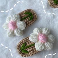 ราคา กิ๊บติดผม ไหมพรมถักแท้ๆ 2 ชิ้น (22172903954)