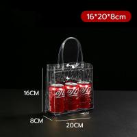 ราคา Lonslan กระเป๋าใส ถุง กระเป๋า PVC มีหูหิ้ว มีปุ่ม ใส กันน้ำ (22422106763)