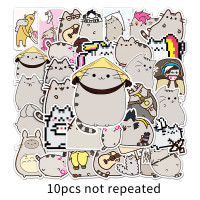 ราคา สติกเกอร์ Pusheen 50ชิ้นสำหรับเด็กลายการ์ตูนแมวน่ารักกราฟฟิตีกันน้ำรูปลอกการตกแต่ง DIY แล็ปท็อปถ้วยน้ำการเดินทาง (21733068148)