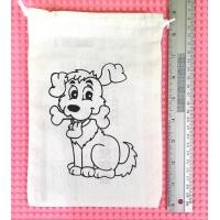 ราคา ถุงผ้าดิบ ระบายสี ลายการ์ตูน เพ้นท์ถุงผ้า 2 Eco Bag No co (17037740483)