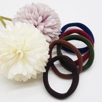 ราคา ยางรัดผม ยางมัดผม ผ้ายืดวงใหญ่ คละสี (9859837086)